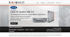 Desktop Screenshot of digiquestindia.com